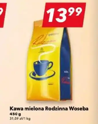 Lewiatan Kawa mielona Rodzinna Woseba 450 g oferta