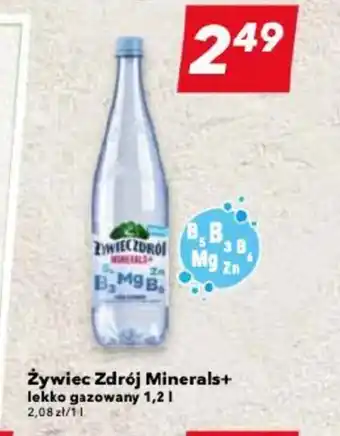 Lewiatan Żywiec Zdrój Minerals+ 1,2 l oferta