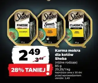 Netto Karma mokra dla kotów Sheba 85 g oferta