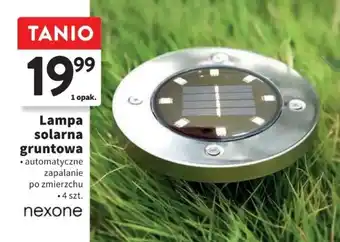 Intermarche Lampa solarna gruntowa 4 szt. oferta