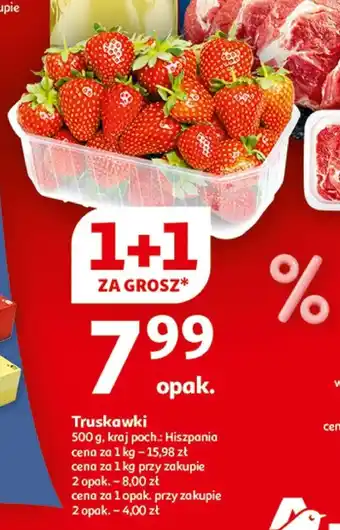 Auchan Truskawki 500 g oferta