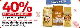 Auchan Kawy ziarniste Lavazza 0,25-1 kg oferta