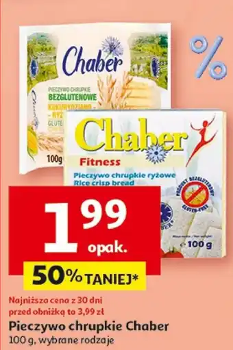Auchan Pieczywo chrupkie Chaber 100 g oferta