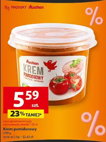 Auchan Krem pomidorowy 450 g oferta