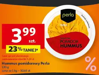 Auchan Hummus pomidorowy Perla 130 g oferta