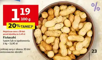 Auchan Fistaszki 100 g oferta