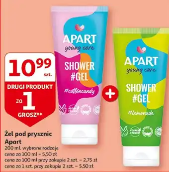 Auchan Żel pod prysznic Apart 200 ml oferta
