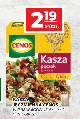 KASZA JĘCZMIENNA CENOS 4 X 100 G