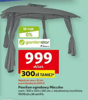 Auchan Pawilon ogrodowy Mieszko oferta