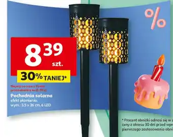 Auchan Pochodnia solarna oferta