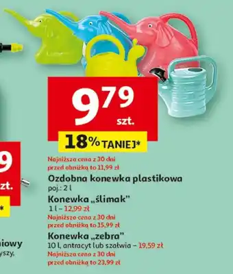 Auchan Ozdobna konewka plastikowa 2 l oferta