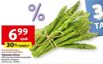 Auchan Szparagi zielone 250g oferta