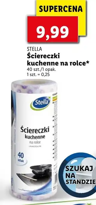 Lidl Ścierki kuchenne na rolce 40szt. oferta