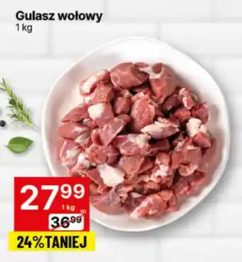 Delikatesy Centrum Gulasz wołowy 1 kg oferta