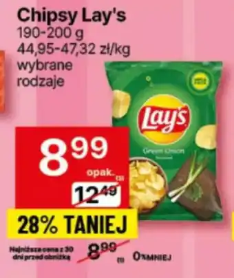 Delikatesy Centrum Chipsy Lay's 190-200 g oferta