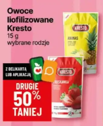 Delikatesy Centrum Owoce liofilizowane Kresto 15 g oferta