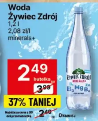 Delikatesy Centrum Woda Żywiec Zdrój 1,2 l oferta