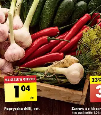 Biedronka Papryczka chilli szt. oferta