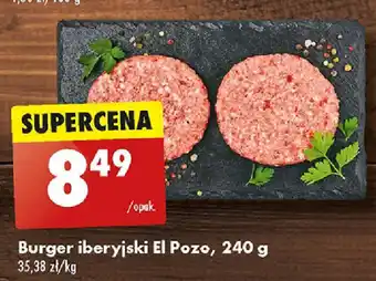 Biedronka Burger iberyjski El Pozo, 240 g oferta