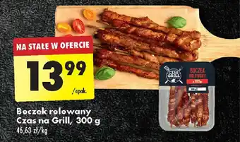 Biedronka Boczek rolowany Czas na Grill, 300 g oferta