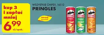 Biedronka WSZYSTKIE CHIPSY PRINGLES 165 G oferta