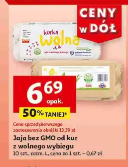 Carrefour Market Jaja z wolnego wybiegu kl. m 1 OPAK 10 SZT oferta