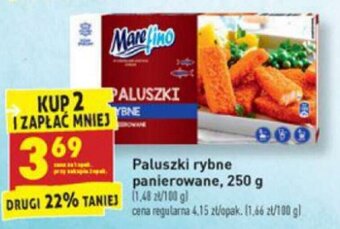 Biedronka Paluszki rybne panierowane 250g oferta