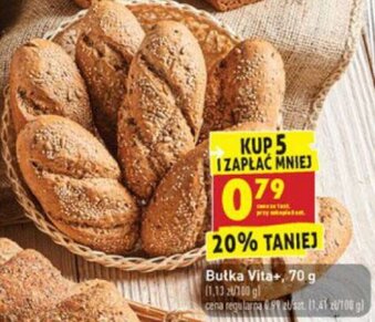 Biedronka Bułka Vita+ 70g oferta