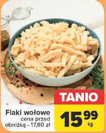 Carrefour Flaki wołowe 1 kg oferta
