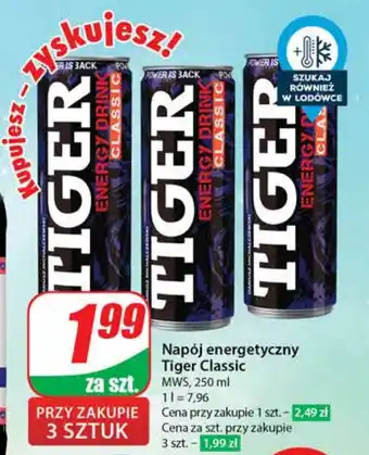 Dino Napój energetyczny Tiger Classic 250 ml oferta