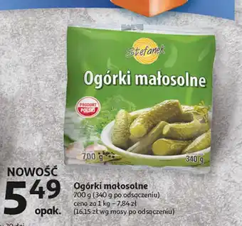 Auchan Ogórki Stefanek oferta