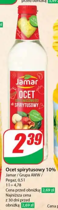 Dino Ocet spirytusowy 10% Jamar/Grupa AWW/Pegaz 0,5l oferta