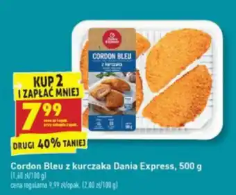 Biedronka Cordon Bleu z kurczaka Dania Express 500g oferta