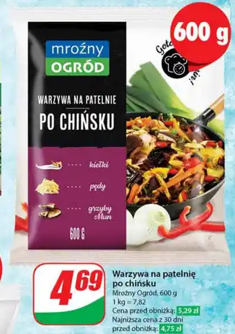 Dino Warzywa na patelnię po chińsku Mrożny Ogród 600 g oferta