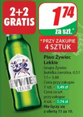 Dino Piwo Żywiec Lekkie Grupa Żywiec 0,5l oferta