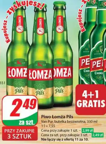 Dino Piwo Łomża Pils Van Pur 330 ml oferta