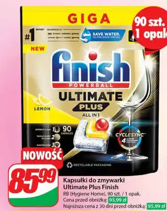 Dino Kapsułki do zmywarki Ultimate Plus Finish RB, 90 szt. oferta