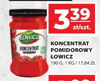 Top Market KONCENTRAT POMIDOROWY ŁOWICZ oferta