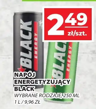 Top Market NAPÓJ ENERGETYZUJĄCY BLACK 250 ml oferta