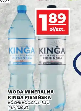 Top Market WODA MINERALNA KINGA PIENIŃSKA 1,5 L oferta