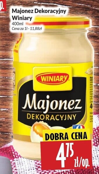 Hala Wola Majonez dekoracyjny Winiary 400ml oferta