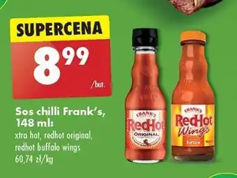 Biedronka Sos chilli Frank's, 148 ml oferta