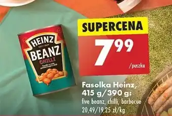 Biedronka Fasolka Heinz, 415 g/390 g oferta