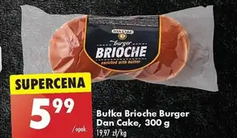 Biedronka Bułka Brioche Burger Dan Cake, 300 g oferta