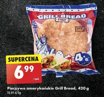 Biedronka Pieczywo amerykańskie Grill Bread, 420 g oferta