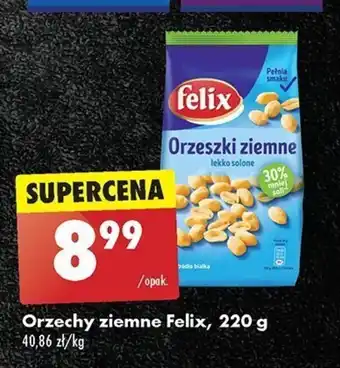 Biedronka Orzechy ziemne Felix, 220 g oferta