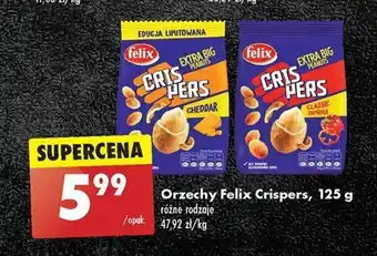 Biedronka Orzechy Felix Crispers, 125 g oferta