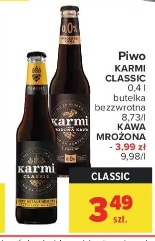 Carrefour Market Piwo bezalkoholowe classic 1 BTL 400 ML oferta