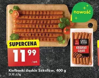 Biedronka Kiełbaski śląskie Sokołów, 400 g oferta