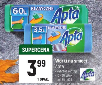 Intermarche Worki na śmieci Apta oferta